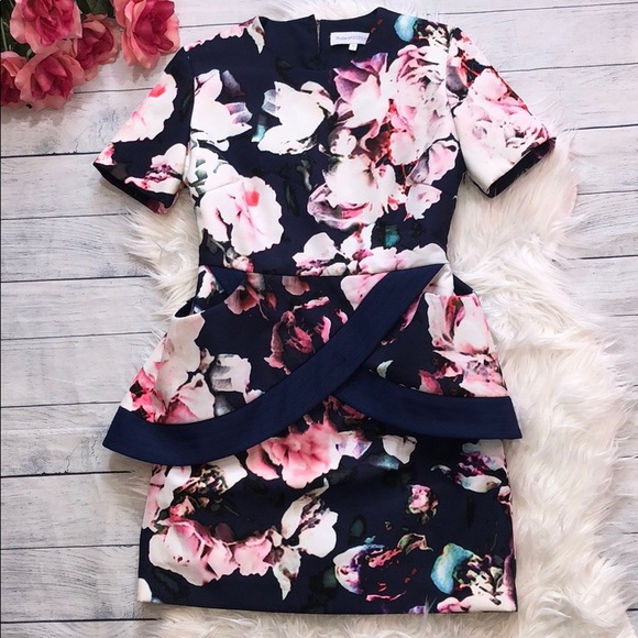 Finders Keepers Dresses & Skirts - Finders Keepers Pursuit Floral Peplum Dress